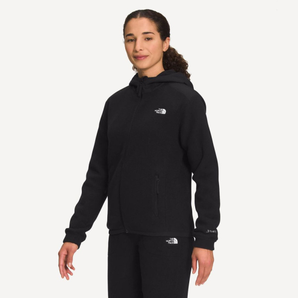 Куртка флисовая Alpine Polartec 200 Full Zip Hooded Wm (Женский; XS; Black)